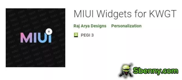 miui widgets for kwgt