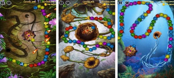 Gameplay screenshot from marble blast 3 for Android