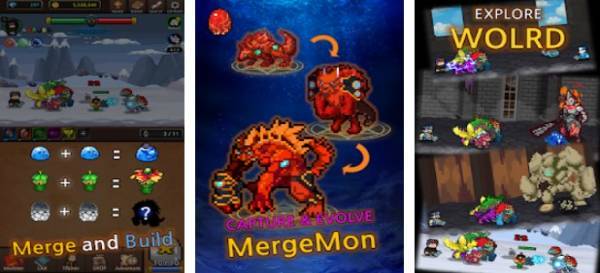 Gameplay screenshot from merge monsters monster collect rpg for Android