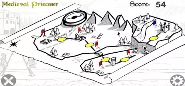 Gameplay screenshot from medieval prisoner for Android