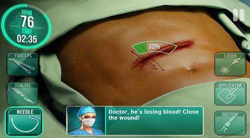 Gameplay screenshot from operate now hospital for Android