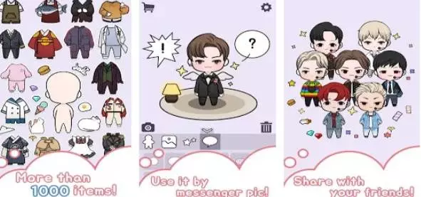 Gameplay screenshot from oppa doll for Android
