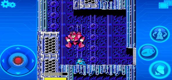 Gameplay screenshot from mega man 5 mobile for Android