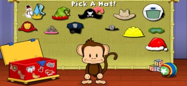 Gameplay screenshot from monkey preschool when i gro up for Android