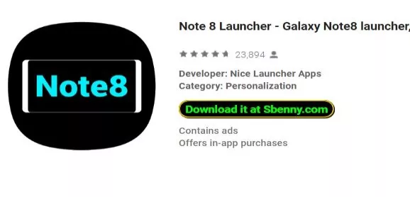 note 8 launcher galaxy note8 launcher  theme