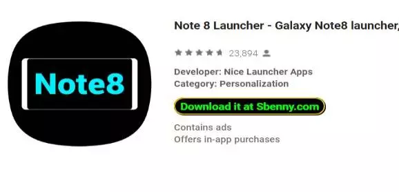 note 8 launcher galaxy note8 launcher  theme