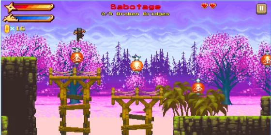 Gameplay screenshot from ninjawesome for Android