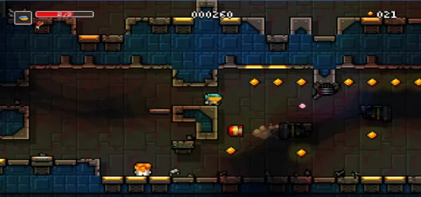 Gameplay screenshot from meganoid 2017 for Android
