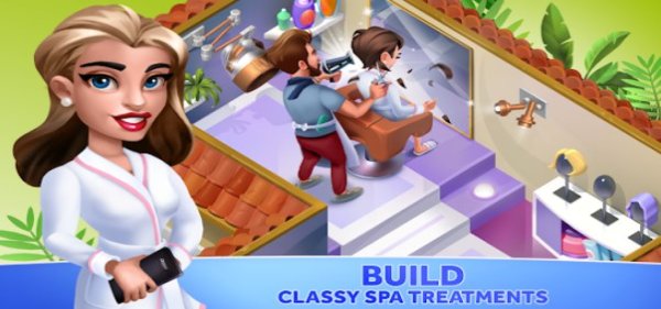 Gameplay screenshot from my beauty spa stars and stories for Android