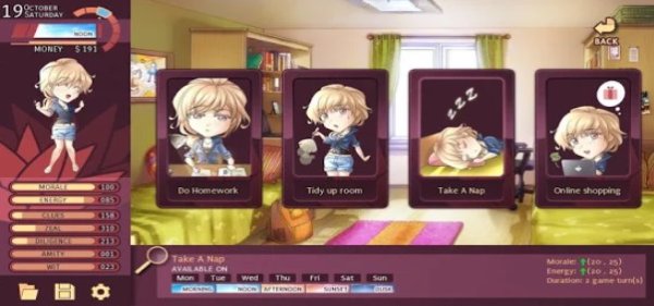 Gameplay screenshot from nicole for Android