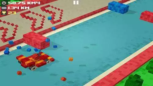Gameplay screenshot from out of brakes for Android