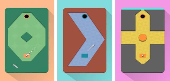 Gameplay screenshot from monogolf for Android
