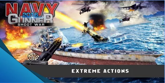 navy gunner shoot war 3d