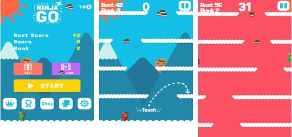 Gameplay screenshot from ninja go oreo brothers for Android