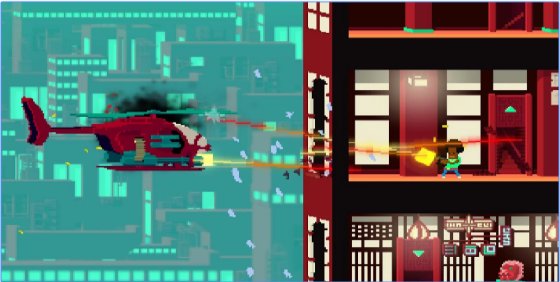 Gameplay screenshot from not a hero for Android