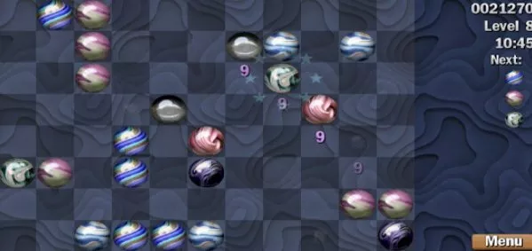 Gameplay screenshot from marble craft premium for Android