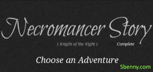 Necromancer Story