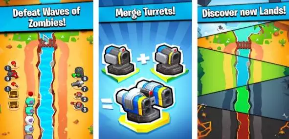 Gameplay screenshot from merge td idle tower defense for Android
