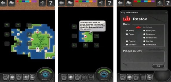 Gameplay screenshot from mother of all battles for Android