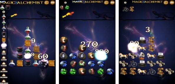 Gameplay screenshot from magic alchemist for Android