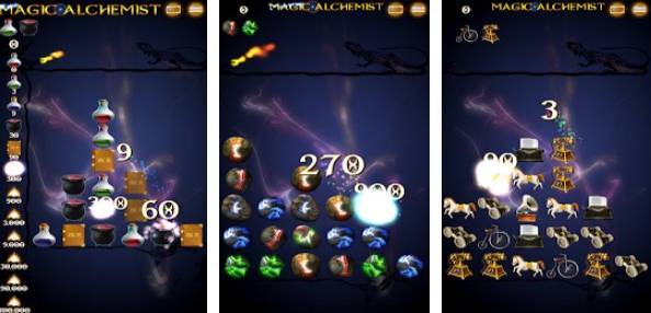 Gameplay screenshot from magic alchemist for Android