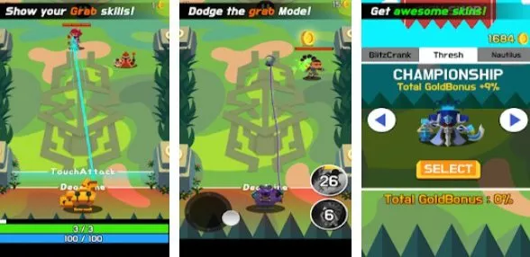 Gameplay screenshot from master of grab for Android