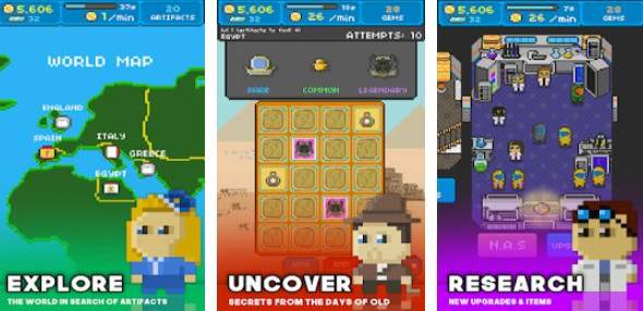 Gameplay screenshot from mega museum for Android
