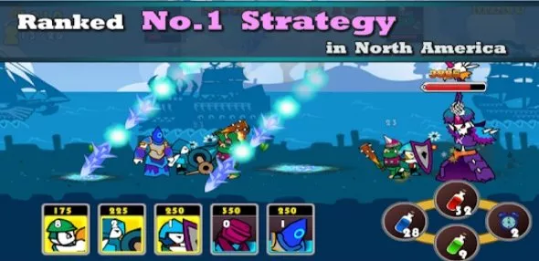 Gameplay screenshot from naked king for Android