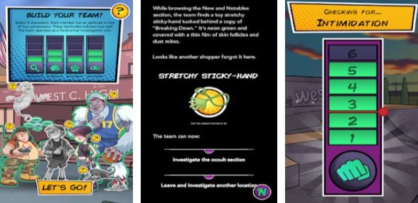 Gameplay screenshot from normal club an amount of paranormal hot spots for Android