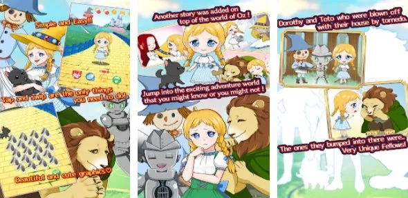 Gameplay screenshot from oz with a wizard and 3 kings for Android