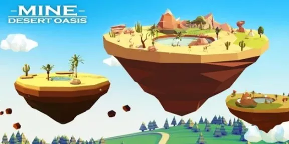 mine desert oasis