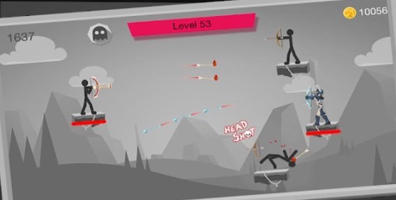 Gameplay screenshot from mr bow for Android