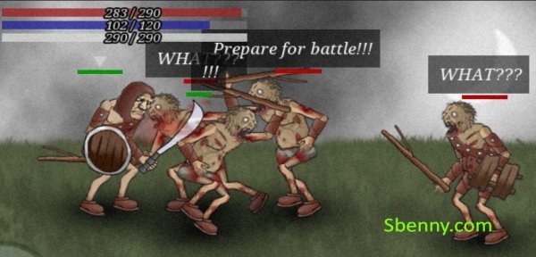 Gameplay screenshot from Necromancer Story for Android