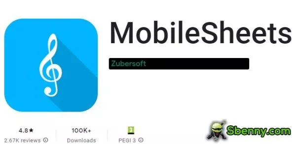 mobilesheets