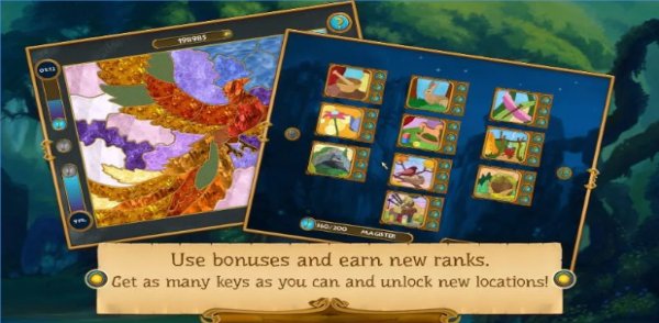 Gameplay screenshot from mosaics galore 2 for Android