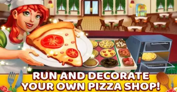 Gameplay screenshot from my pizza shop 2 italian restaurant manager game for Android
