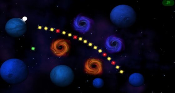 Gameplay screenshot from orbb for Android