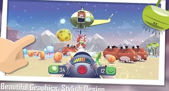 Gameplay screenshot from minion shooter smash anarchy for Android