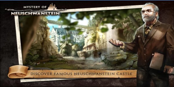 Gameplay screenshot from mystery of neuschwanstein for Android