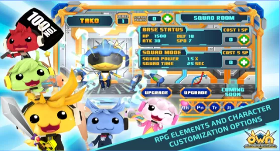 Gameplay screenshot from own super squad for Android