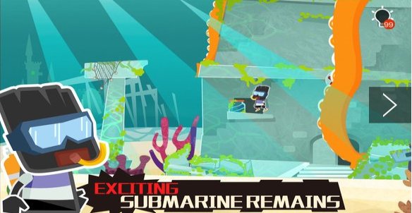 Gameplay screenshot from Mika s Treasure 2 for Android