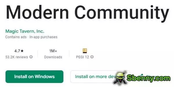 modern community