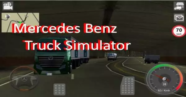 mercedes benz truck simulator