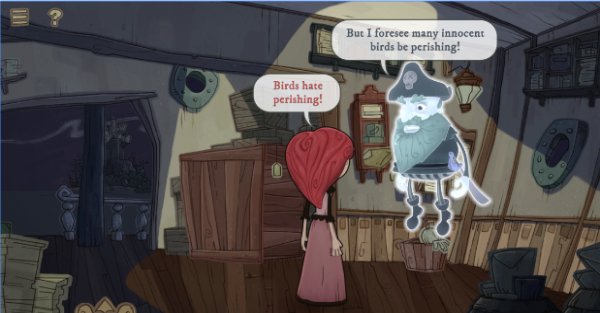 Gameplay screenshot from nelly cootalot the fowl fleet for Android