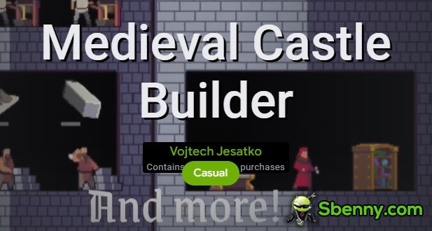 middeleeuwse kasteelbouwer