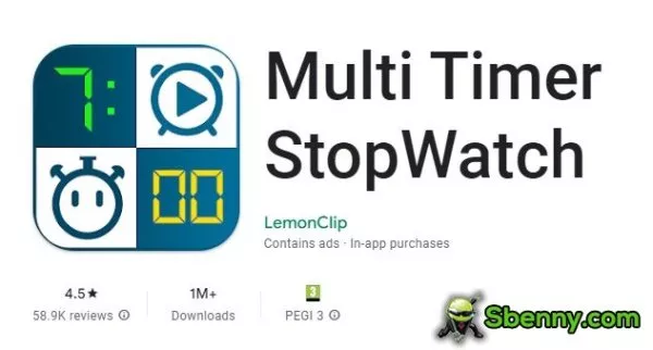 multi timer stopwatch