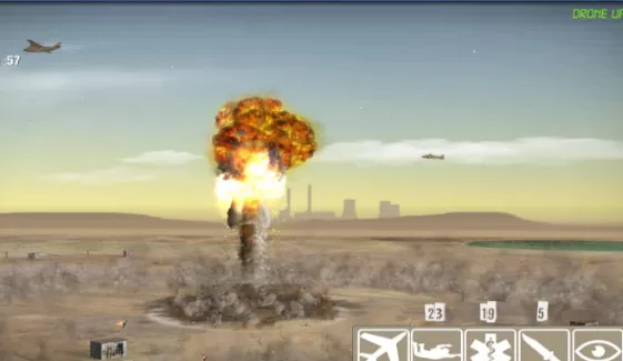Gameplay screenshot from nuke em all for Android