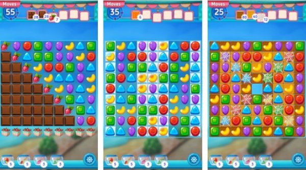 Gameplay screenshot from match candy for Android