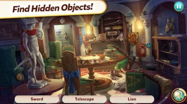 Gameplay screenshot from mystery match village for Android