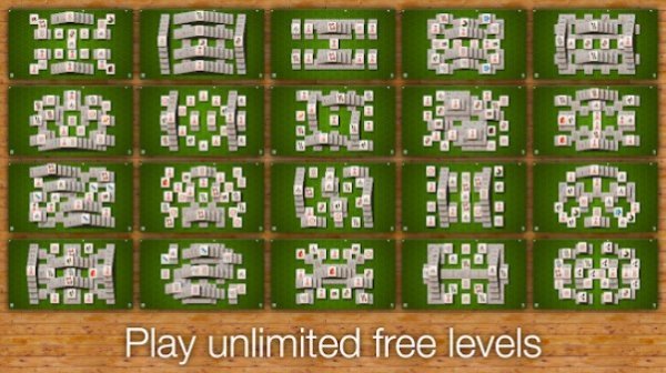 Gameplay screenshot from mahjong frvr the classic shanghai solitaire free for Android